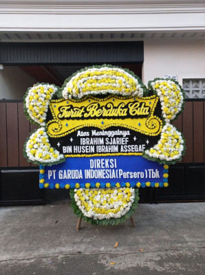 Papan Bunga Duka di Sajira
