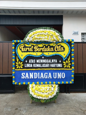 Papan Bunga Duka di Sajira